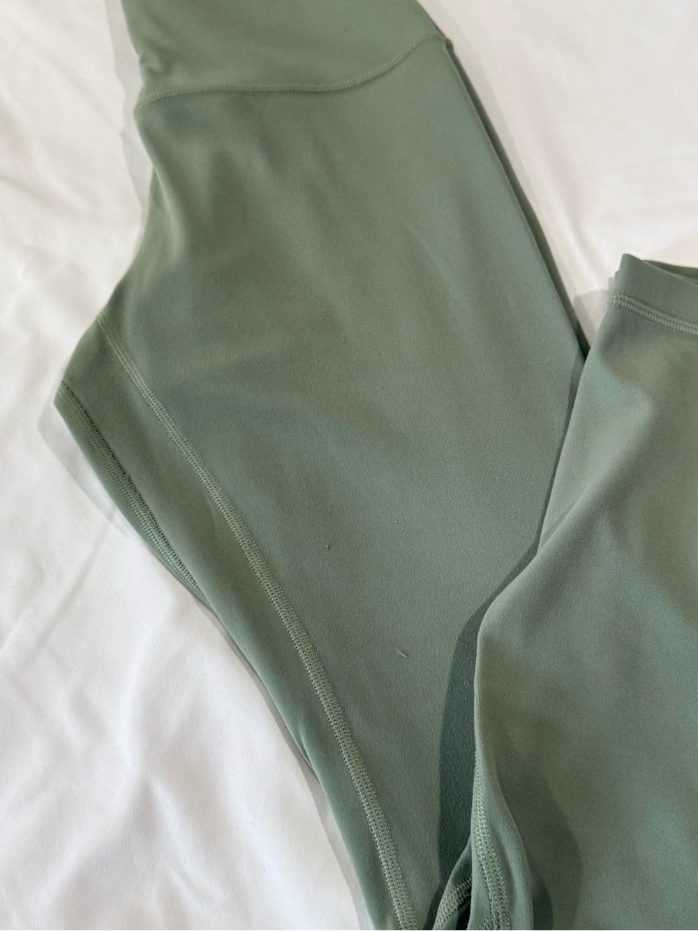 lululemon athletica Sage Green High-Rise Leggings size 6 - Picture 5 of 5